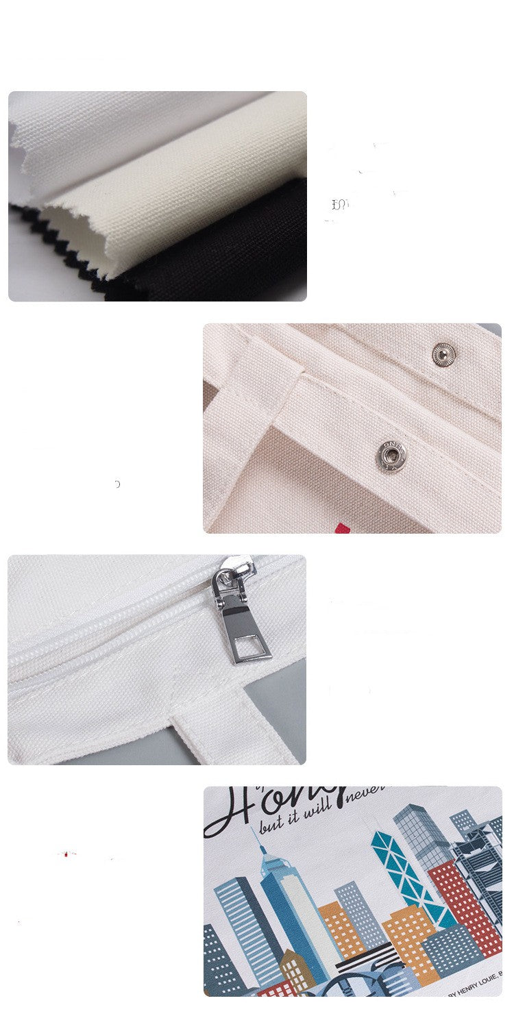 Handheld Cotton Shopping Eco-friendly Bag Eagle Aerie