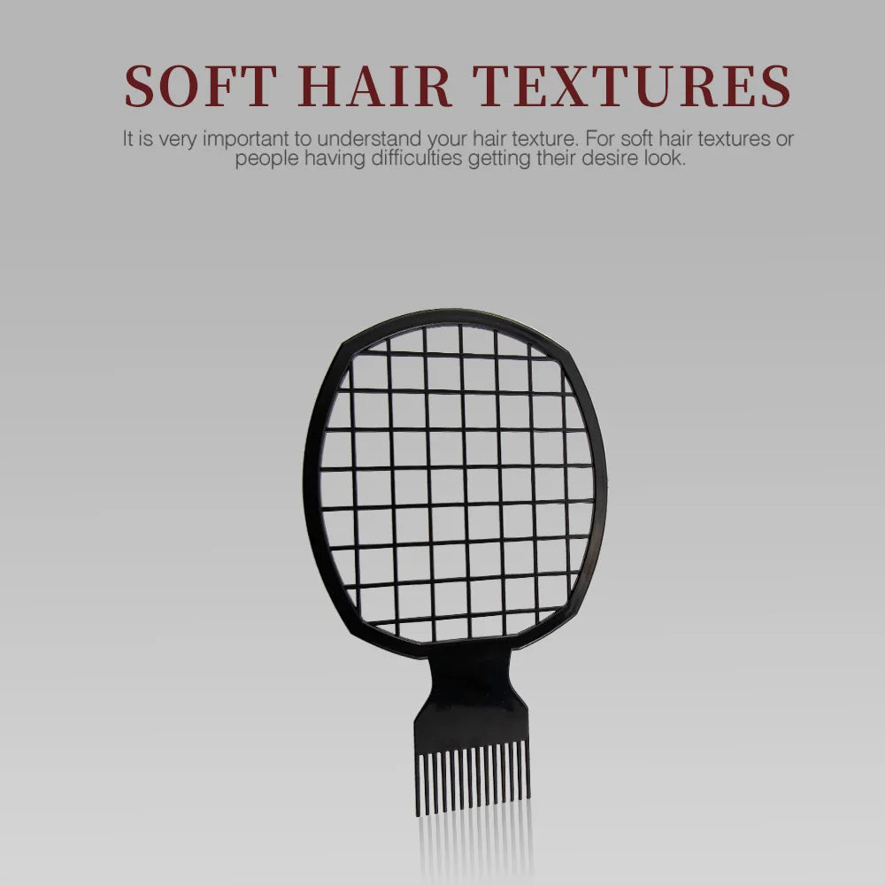 Natural Hairstyling Tools - Twist Wave Hair Tool, Abs Handle, Suitable for African Twists and Curls, Natural Hairstyling, Hair Styling |   Sponge-Shaped Comb |   Durable Hair Styling Tools, Hair Styling Tools Eagle Beacon
