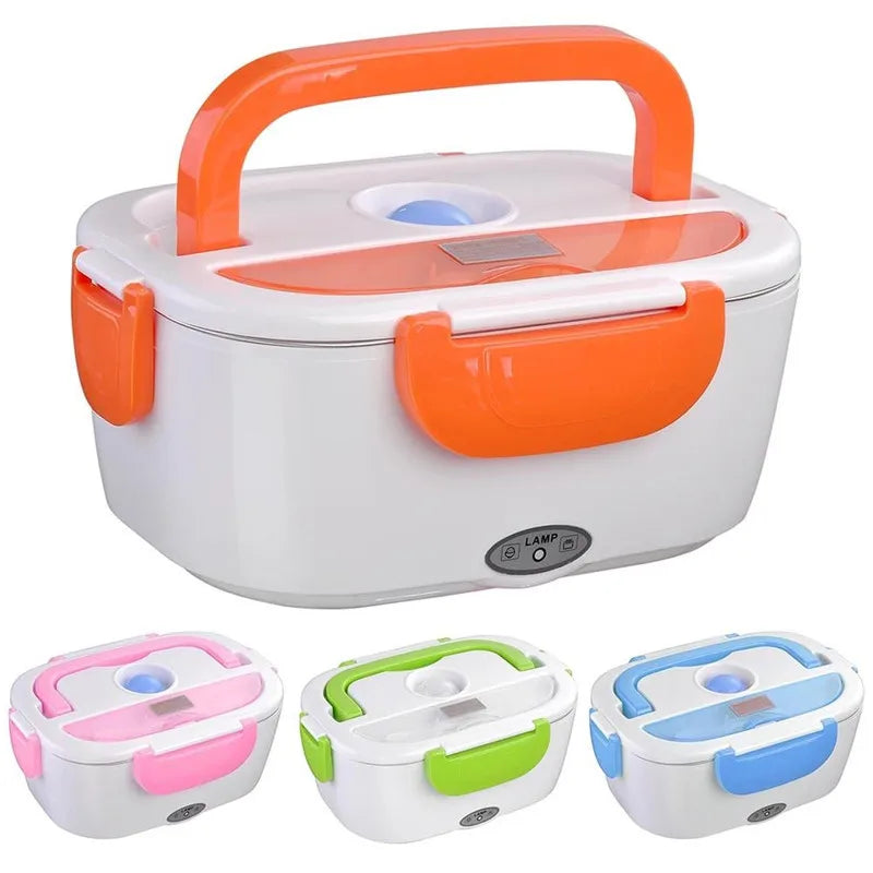 Portable 1.5L Electric Heated Lunch Box 110V Food Warmer Container Bento Boxes For Car School Picnic Food Heating Heater Box Eagle Aerie