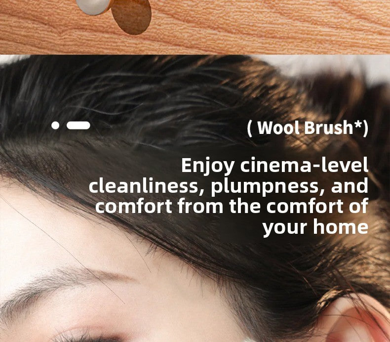 Facial Cleanser Brush Soft Face Massage Fan Wash Brush Pore Cleanning Exfoliating Beauty Face Mask Brush Portable Skin Care Tool Eagle Beacon