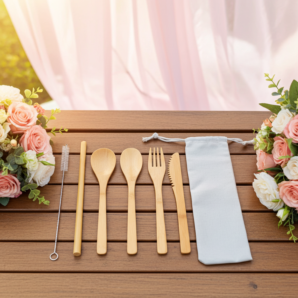 Eco-Friendly Bamboo cutlery Sets Eagle Aerie