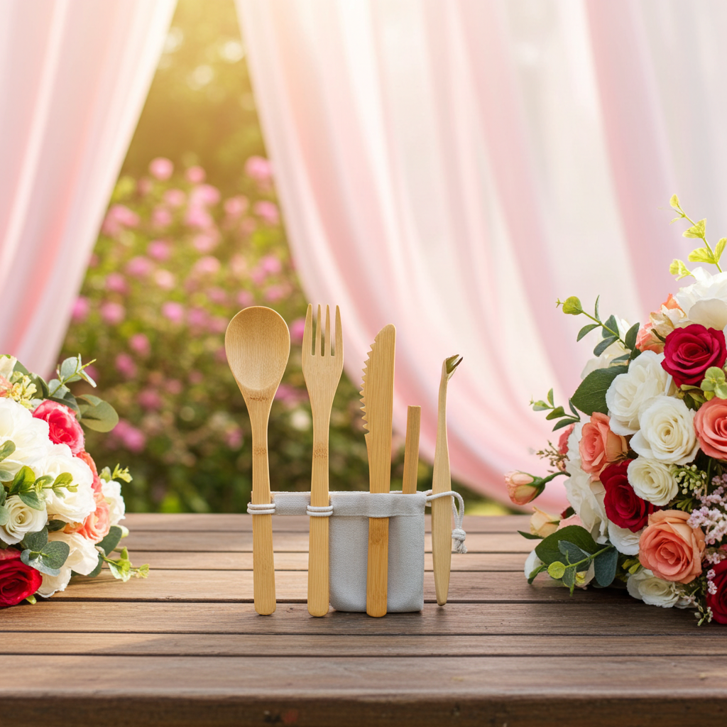Eco-Friendly Bamboo cutlery Sets Eagle Aerie