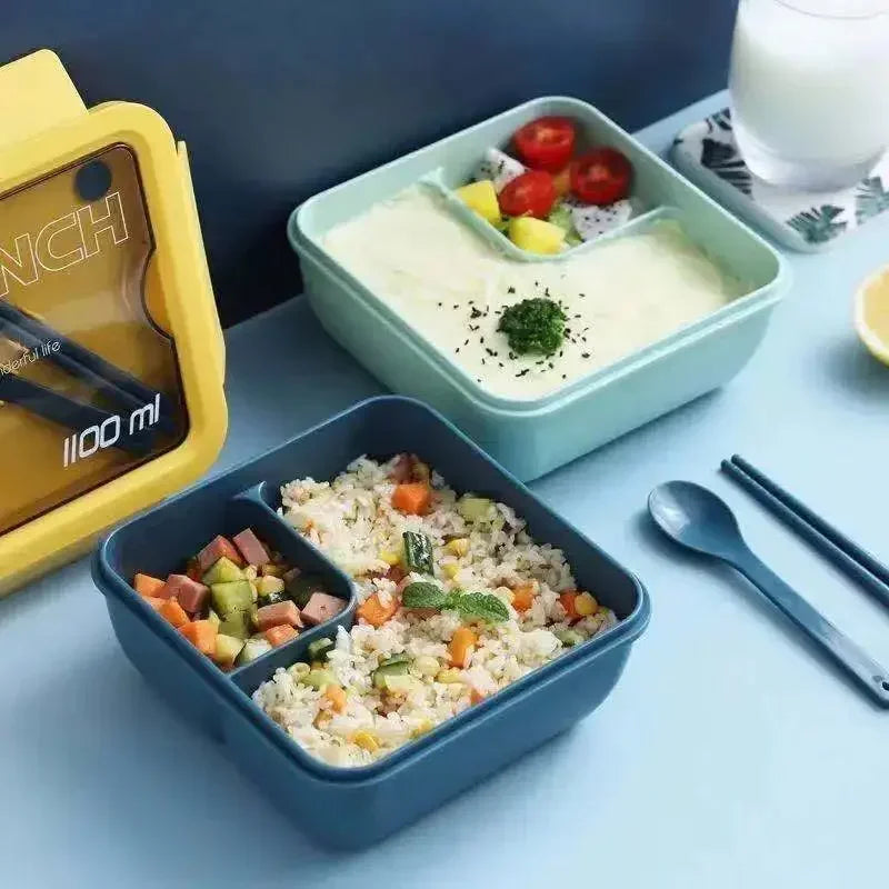 Food Storage Containers, Lunch Bag Bento, Portable Lunch Box for Kids School, Microwave Wheat Straw Dinnerware Bento Box Eagle Aerie