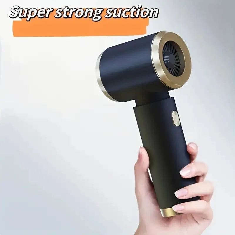 Mini 3-in-1 portable powerful vacuum cleaner, set of 1, for both car and household use - blowing and suction dual-use Eagle Beacon