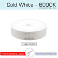 Motion Sensor Light USB Rechargeable Night Light LED Lamp for Kitchen Bedroom Stairs Hallway Cabinet Closet Wardrobe Nightlight Eagle Beacon