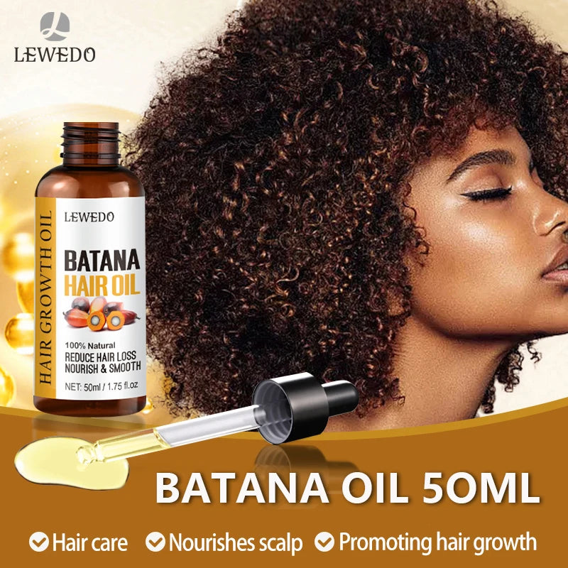 Hair Growth Batana Oil Serum Fast Growing Hair Essential Oil Beauty Hair Care Anti-Hair Loss Essence Natural Repair Damaged Hair Eagle Beacon