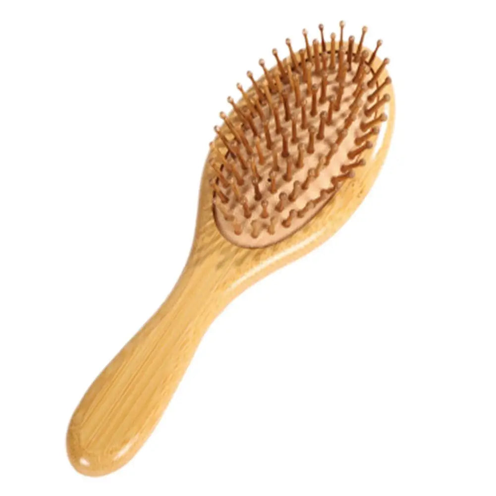 Wooden Bamboo Hair Brush Improve Hair Growth Wood hairbrush Prevent Hair Loss Comb Bamboo Comb Teeth Salon Hair Styling Tools Eagle Beacon