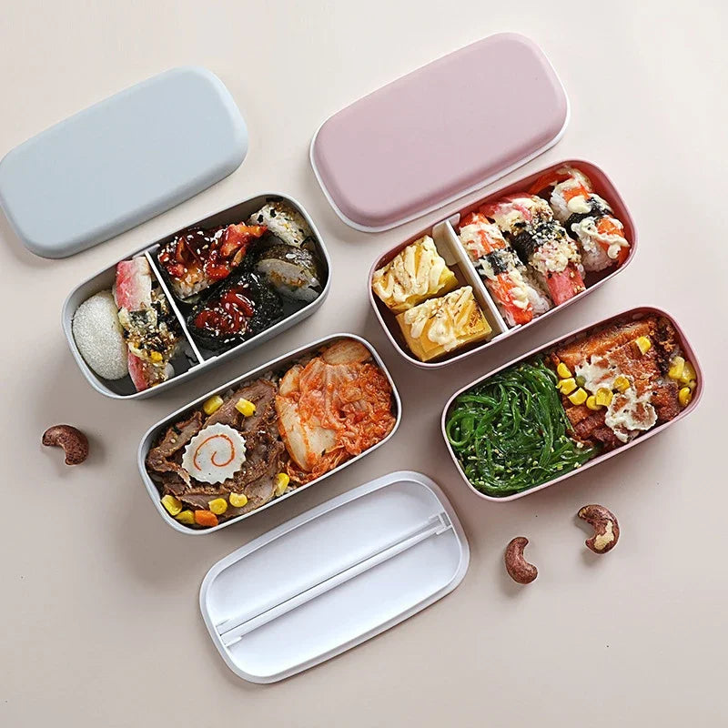 Portable Heated Lunch Box For Kids, Food Storage Container, Children Kids Breakfast Boxes to Keep Fresh, Japanese - style Eagle Aerie