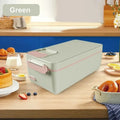 1L USB Electric Lunch Box Portable Heated Food Warmer Rechargeable Insulated Container for Office Camping Travel Commuting Eagle Aerie