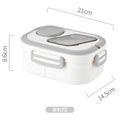 Portable Lunch Box Compartment Wheat Straw Bento Carrying Handle Box Reusable Tableware Containers Meal Snack Food Containers Eagle Aerie
