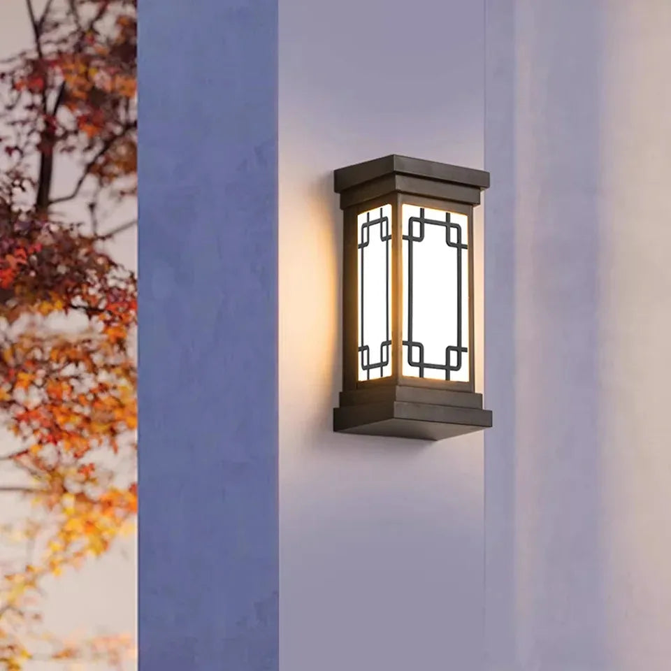 Motion Sensor LED Wall Light 16W Indoor&Outdoor Waterproof IP66 Porch Wall Lamp Home Sconce Decoration Lighting Eagle Beacon