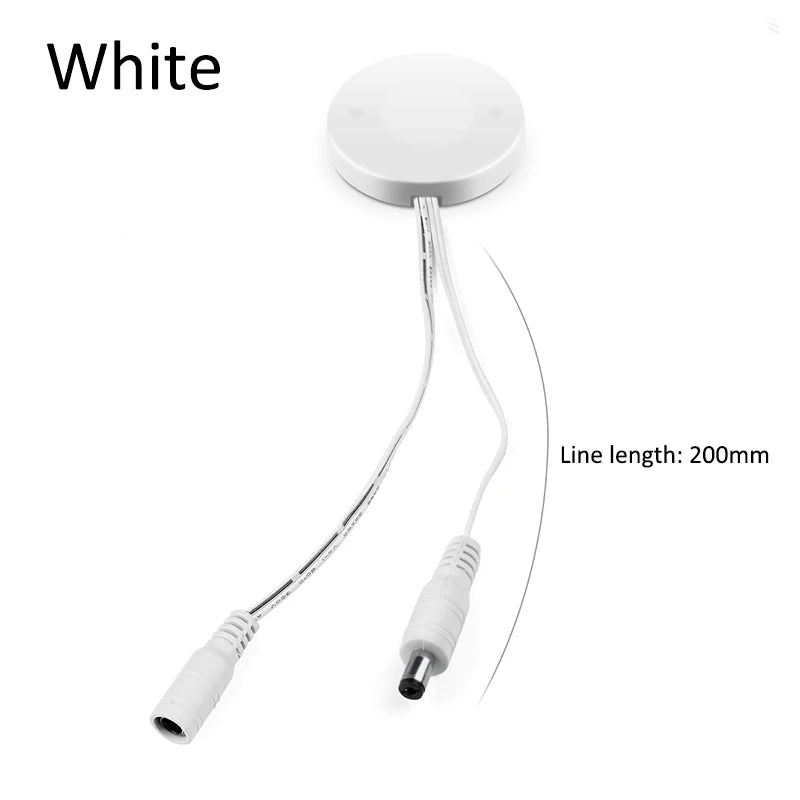 Touch Sensor Switch 5-24V 5A Hand-Wave Motion Sensor Light Switch White Eagle Beacon