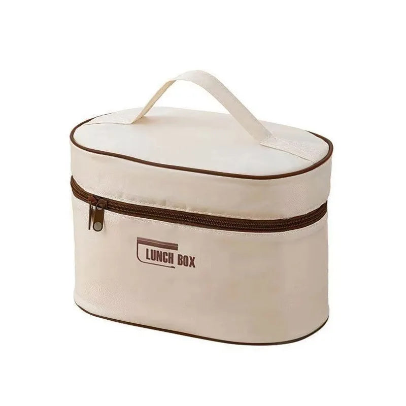 Portable lunch bag food insulated box Waterproof shoulder strap insulated box, hand-held lunch box bag, fresh aluminum Eagle Aerie