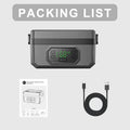 1.6L Portable USB Electric Heated Warm Lunch Box Camping Insulated Lunch Box Rechargeable Heated Unplugged Rice Cooker Eagle Aerie