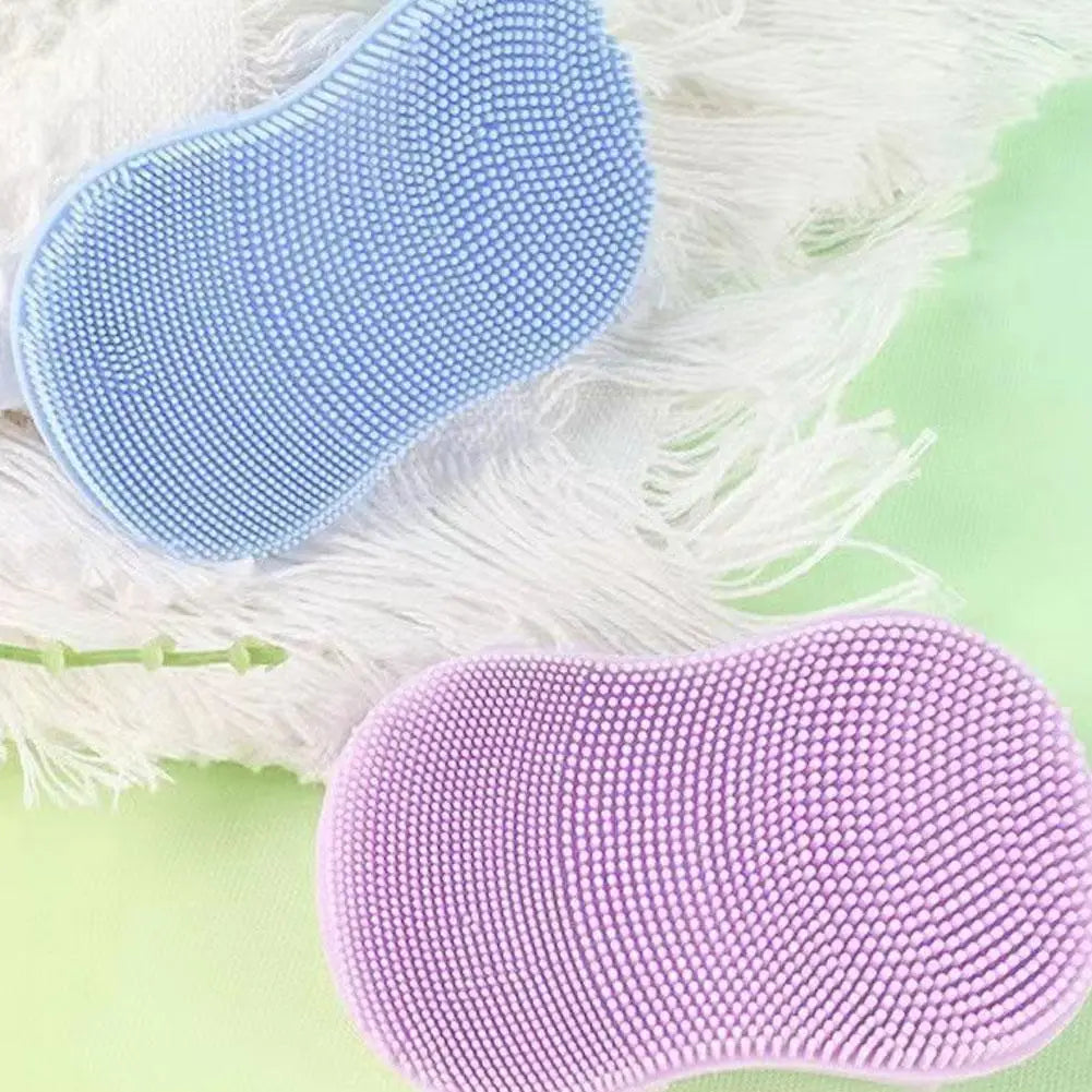 Face Scrubber Mini Facial Brush Silicone Wash Exfoliator Finger Glove Pads Handheld Cleansing Brushes Tool Skin Care Deep Clean Eagle Beacon