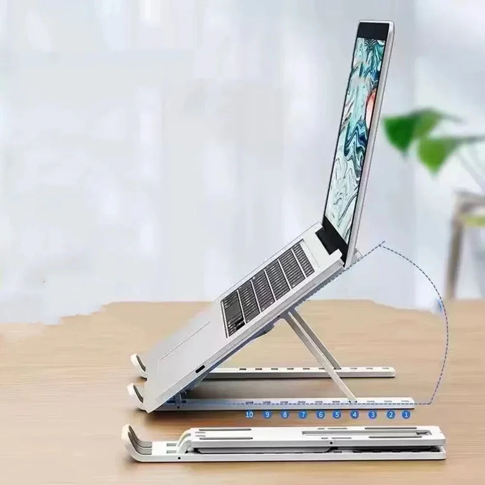 Adjustable Foldable Laptop Stand – Portable Holder Eagle Beacon