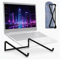 A Foldable Laptop Stand Suitable for Desktops, A Universal Laptop Ventilation Stand in Silvery Eagle Beacon