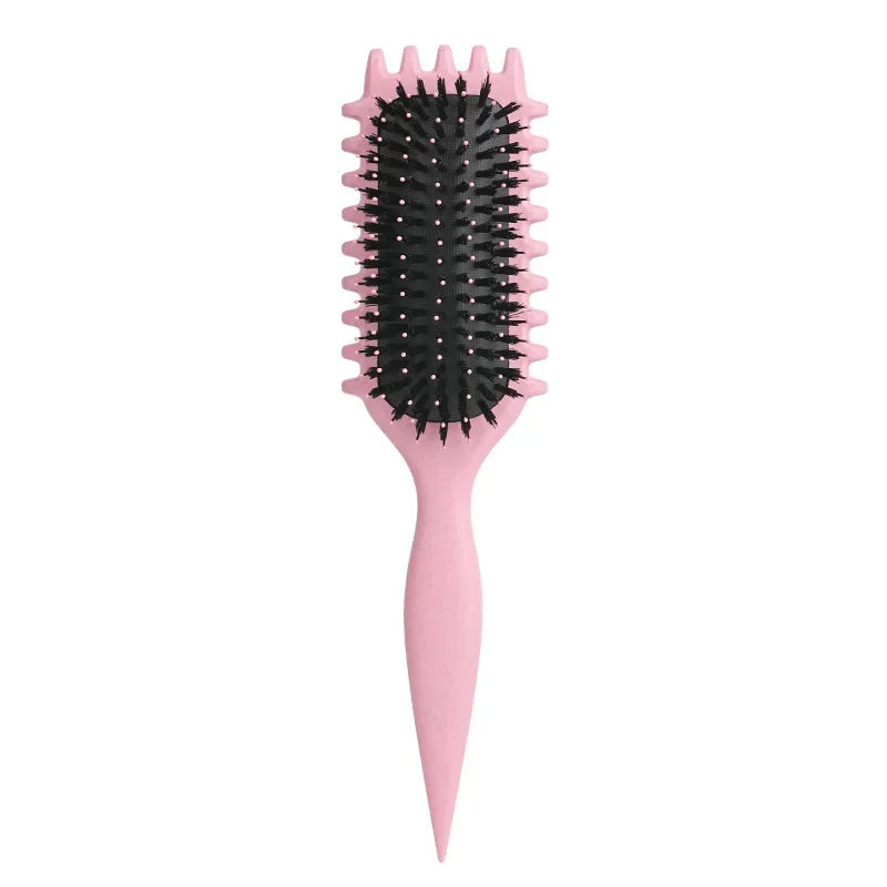 Salon Styling Curly Hair Styling Brush Curl Hair Brush for Combing and Shaping Men's and Women's Curls Reduce Pulling Tools Eagle Beacon