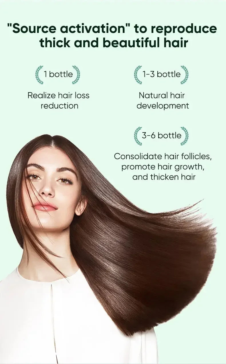 7 Days Ginger Hair Growth Serum Fast Promote Hair Regrowth Products Anti Hair Loss Repair Scalp Baldness Nourish Hair Root Care Eagle Beacon