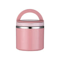 Lunch Box Student Food Container Stainless Steel Insulated Lunch Box Rice Bucket Round Large Capacity Breakfast Cup Eagle Aerie