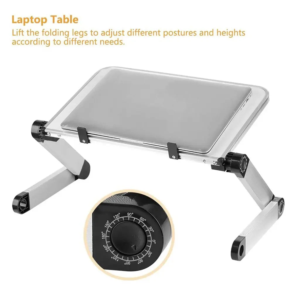Laptop Stand Foldable Adjustable Notebook Stand Alloy Laptop Desk Computer Table Holder Tray Notebook PC Folding Desk Eagle Beacon
