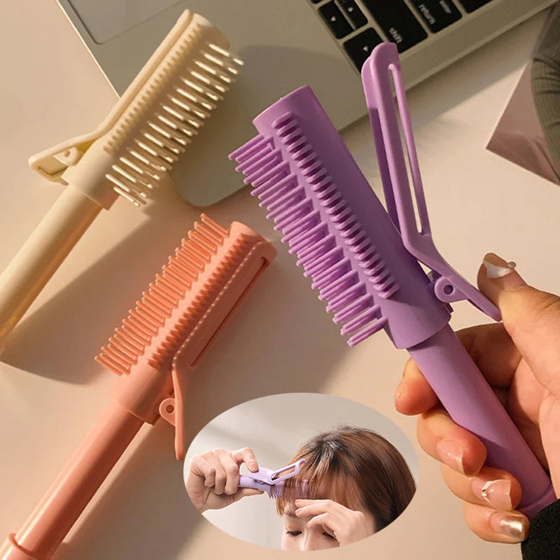 Hair Root Clips Retractable Hair Volumizing Styling Tool 2-in-1 Curling Comb Hair Roller Brush Hairdressing Comb Styling Tools Eagle Beacon