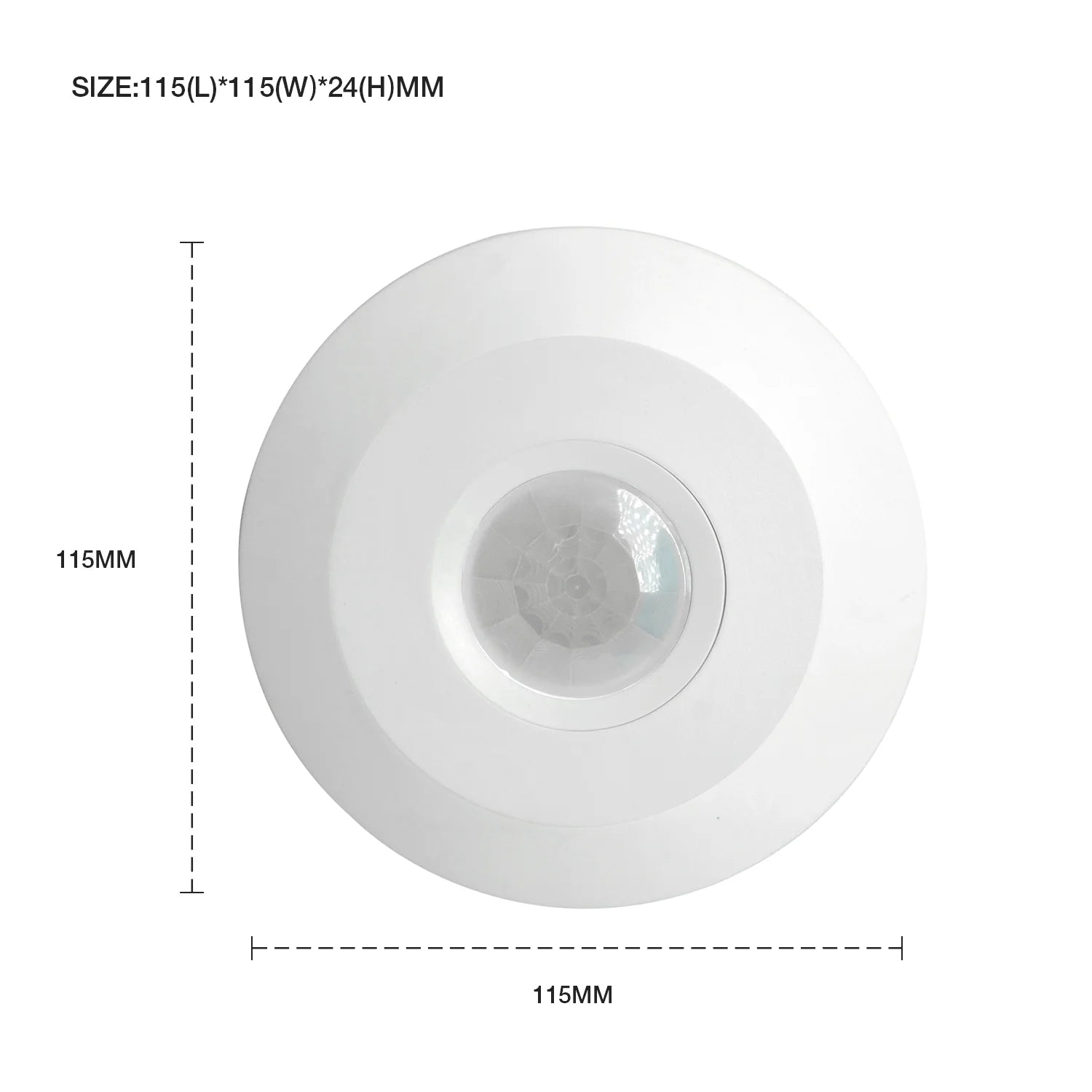 Original Ceiling Mounted PIR Motion Sensor Light Switch 110 220VAC Time Delay Adjustable Ambient Light Adjustable Eagle Beacon