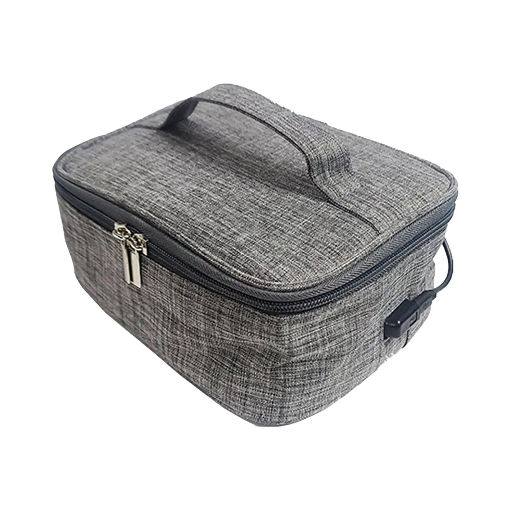 USB Heated Lunch Boxes Bag Container Oxford Cloth with Zipper Food Warmer Waterproof Material Portable Oven Reusable Convenient Eagle Aerie