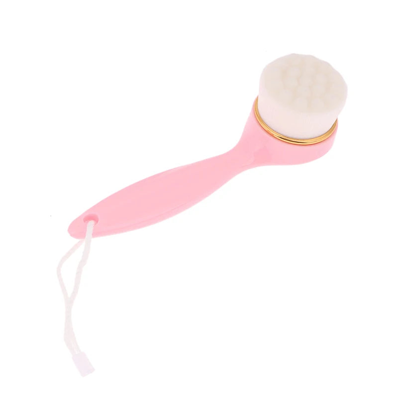 Handle Facial Washing Brush Exfoliating Face Brush Facial Brush Face Cleansing Brush For Lady Face Cleaning Women Eagle Beacon