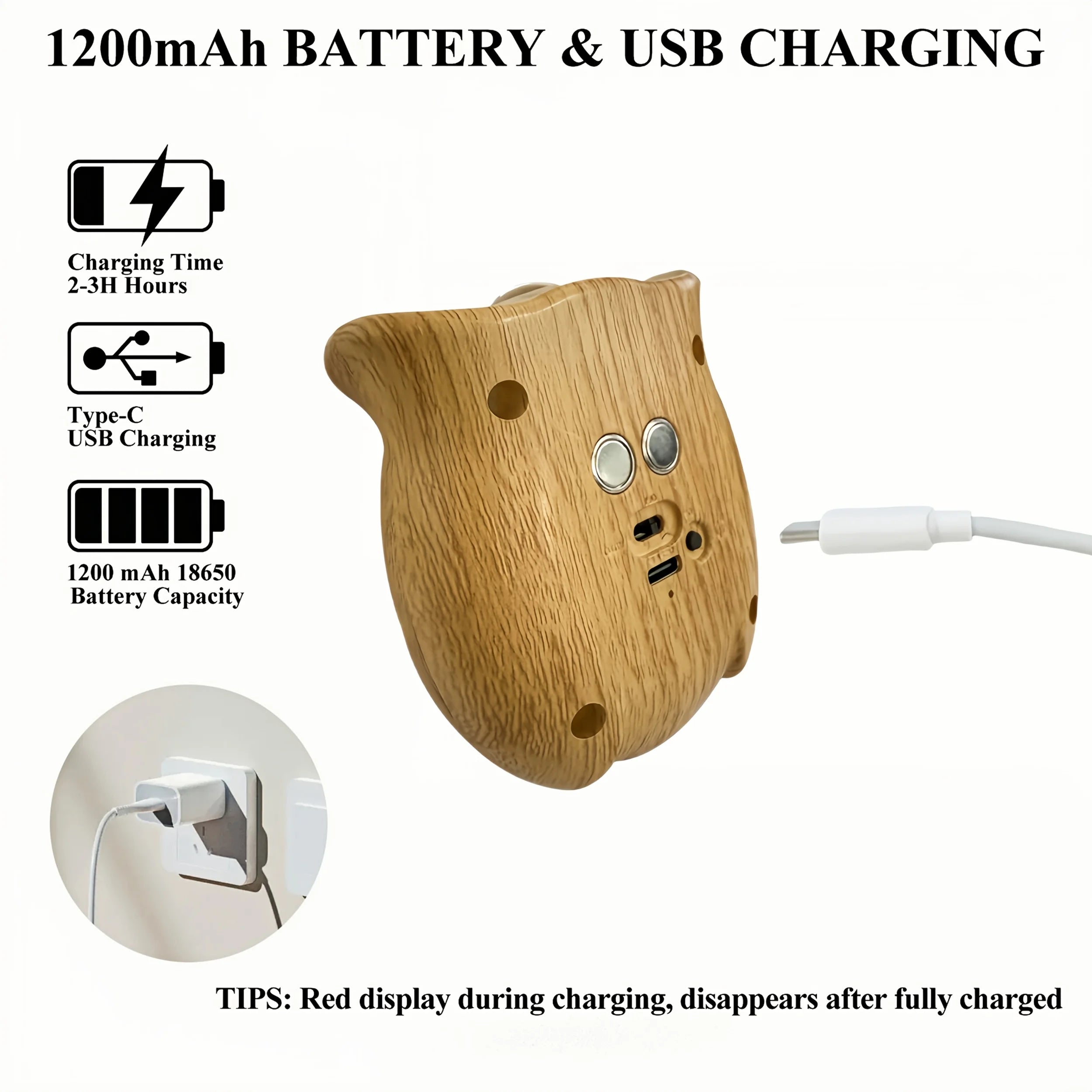 Motion Sensor Night Light USB Charging Cute Owl Lamp Indoor AUTO On/Off Magnetic Base for Cupboard Stair Hallway Bedroom Closet Eagle Beacon