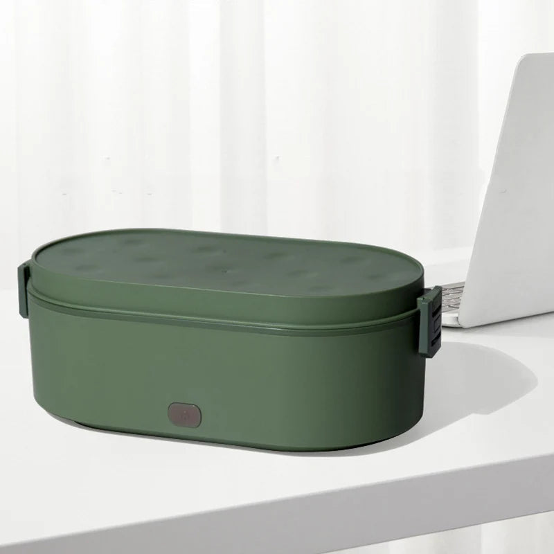 USB Heated Electric Lunch Box Stainless Steel Truck Car Home Office 24V 12V 5V2A Food Warmer Heating Container Heater Outdoor Eagle Aerie