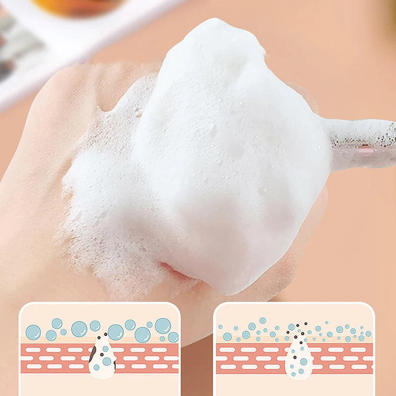 Facial Cleanser Brush Soft Hair Face Massage Wash Brush Face Mask Brush Portable Skin Care Tool Eagle Beacon