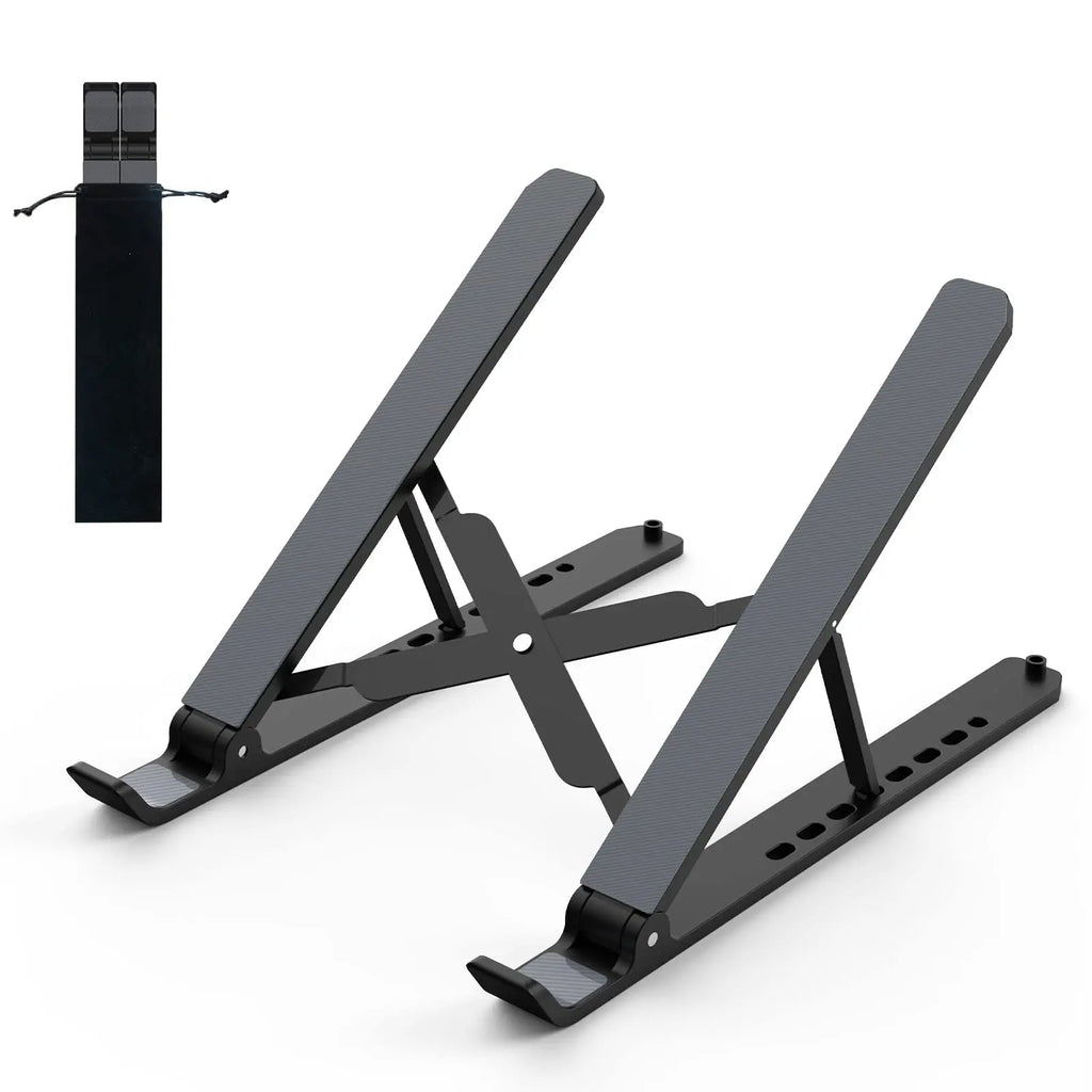 Foldable Laptop Stand Portable Notebook Support Base Holder Adjustable Riser Cooling Bracket Universal for Laptop Tablet Eagle Beacon