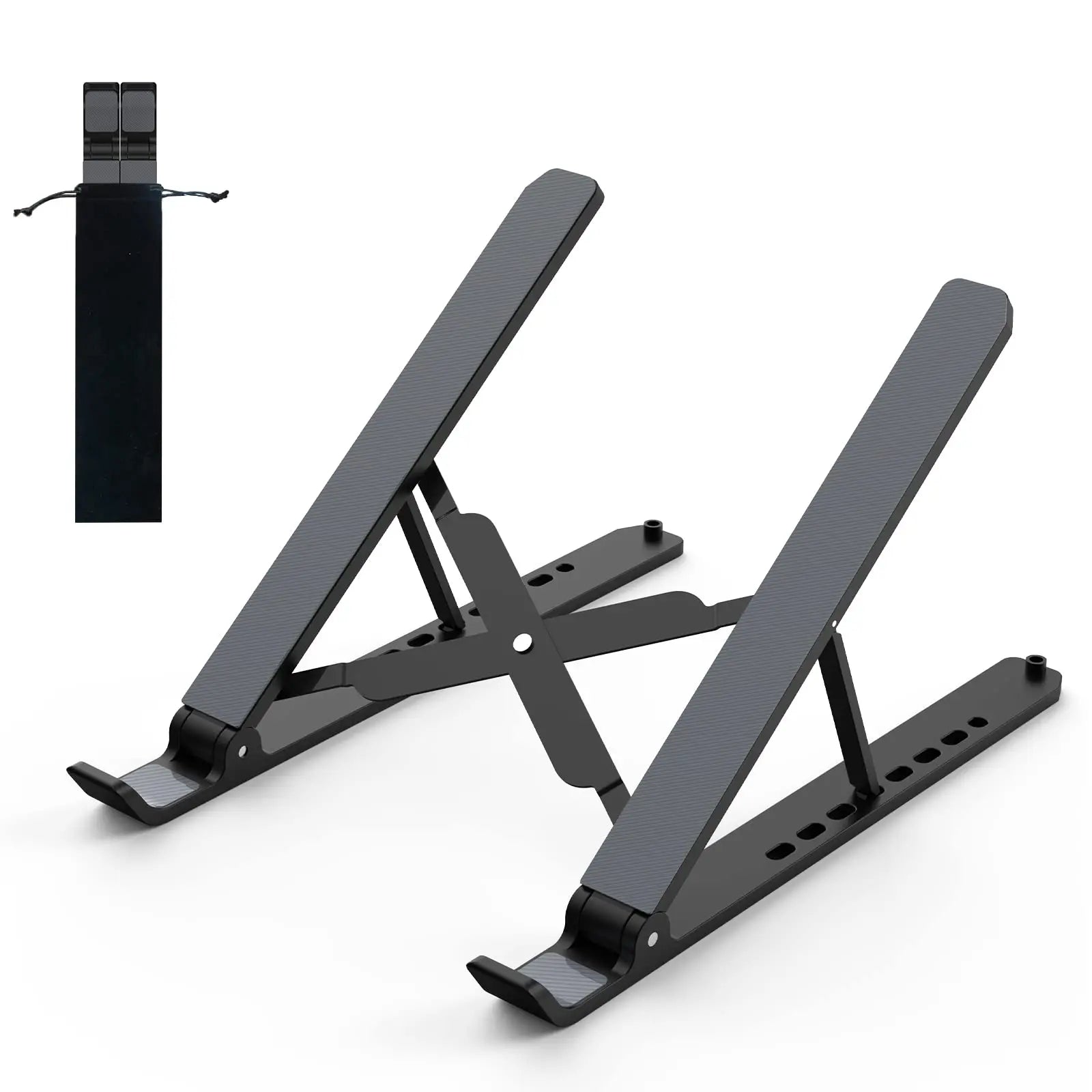 Foldable Laptop Stand Portable Notebook Support Base Holder Adjustable Riser Cooling Bracket Universal for Laptop Tablet Eagle Beacon