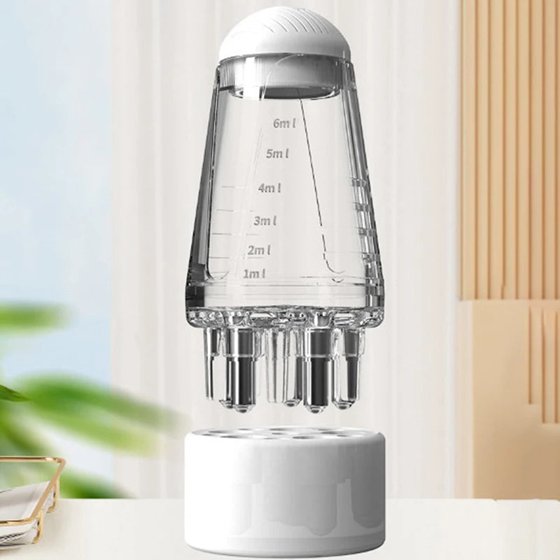 Scalp Applicator Hair Regrowth & Styling Solution Guide Comb Hexagon Head Oil Roller Ball Massage Comb Massage Relaxation Tools Eagle Beacon