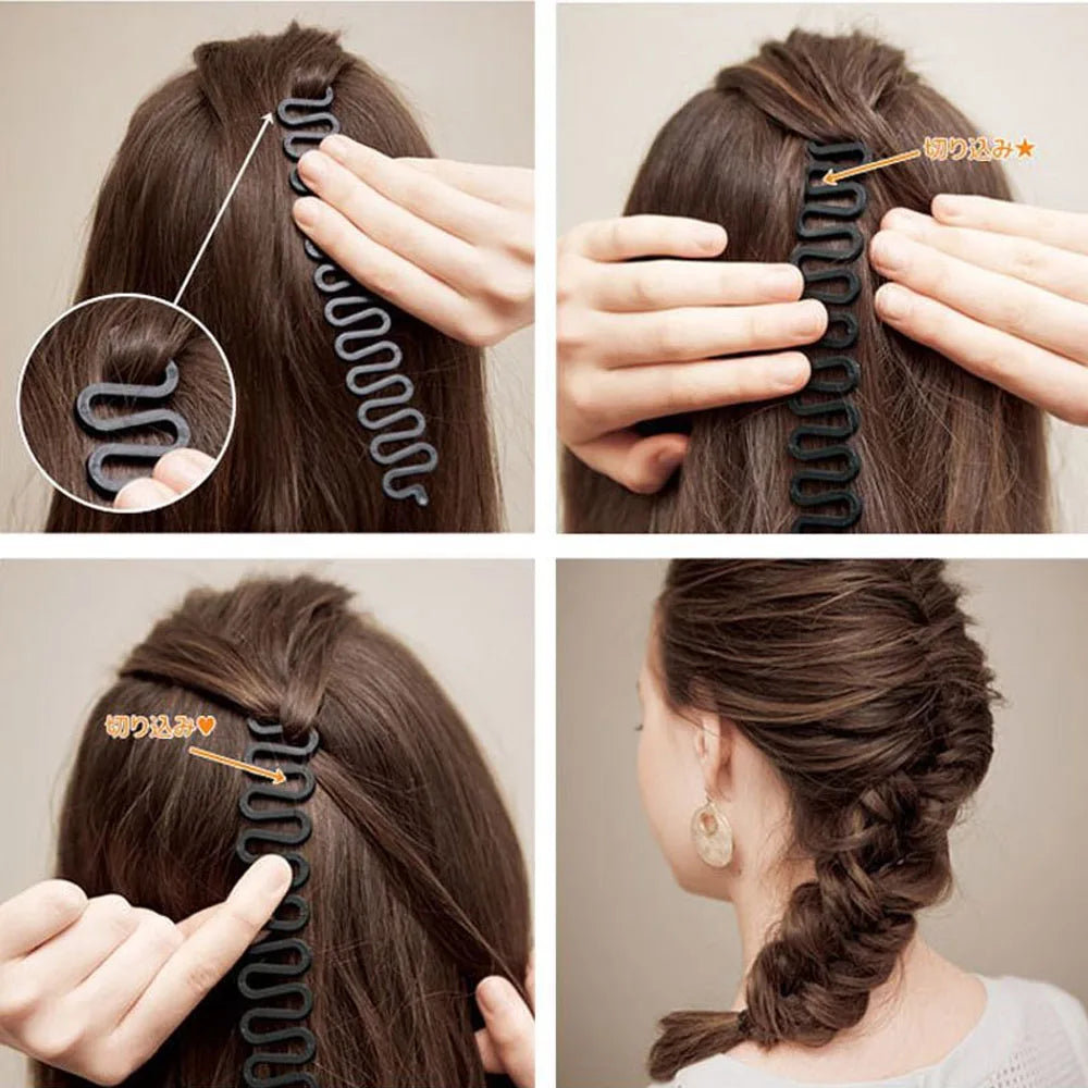 Hair Braiding Tools Women Hair Braid Tool French Wave Hair Braider Roller Twist Styling Tool DIY Accessories Eagle Beacon