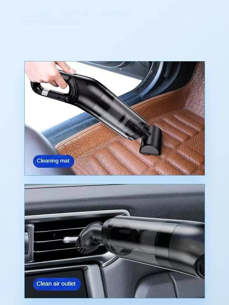 Vacuum Cleaner Mini Portable Wireless Hand Held Cleaner Powerful Cleaning Machine Car Home Appliance For Dust Pet Hair USB Charg Eagle Beacon