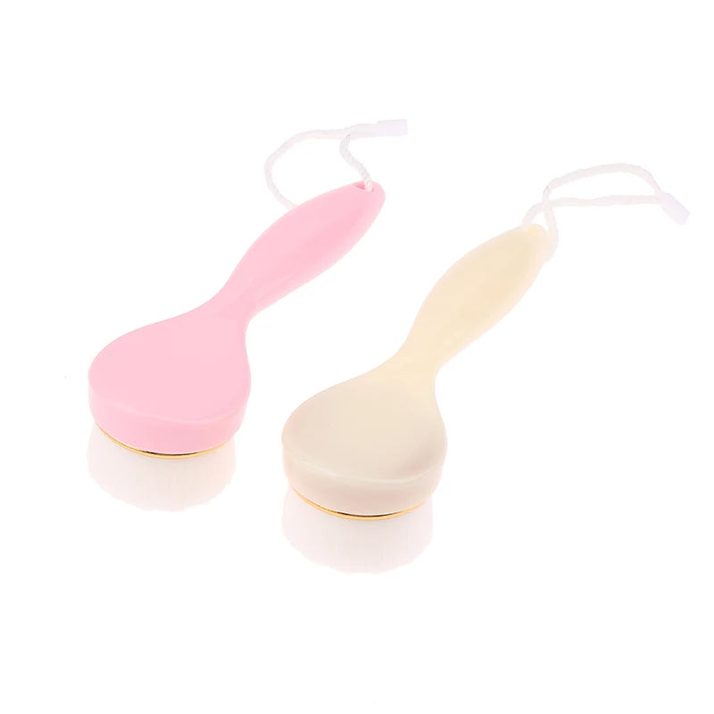Handle Facial Washing Brush Exfoliating Face Brush Facial Brush Face Cleansing Brush For Lady Face Cleaning Women Eagle Beacon