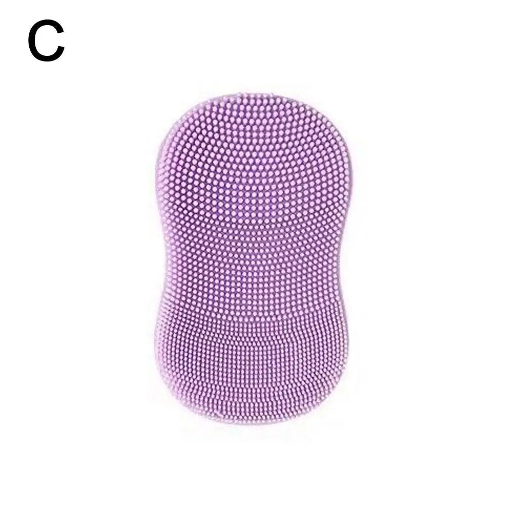 Face Scrubber Mini Facial Brush Silicone Wash Exfoliator Finger Glove Pads Handheld Cleansing Brushes Tool Skin Care Deep Clean Eagle Beacon