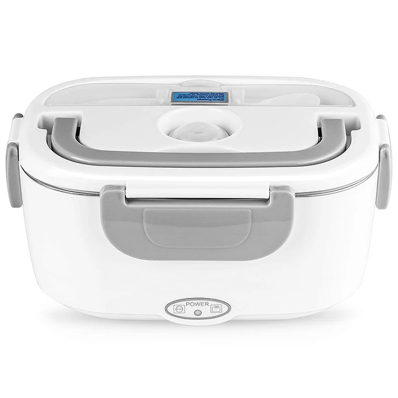 Electric Heated Lunch Box Stainless Steel Outdoor Portable Car Office Food Heating Warmer Container 12V 24V 110V 220V EU US Plug Eagle Aerie