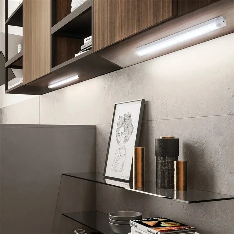 Motion Sensor Lamp Night Light Wireless LED USB Type C Rechargeable Lamp for Kitchen Cabinet Bedroom Wardrobe Staircase Lighting Eagle Beacon