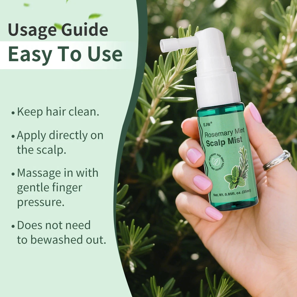 Hair Growth Spray,Scalp Scrub,Rosemary Scalp Exfoliator Scrub Shampoo,Hair Booster Serum,Strengthens Hair Roots,Helps Strengthen Eagle Beacon
