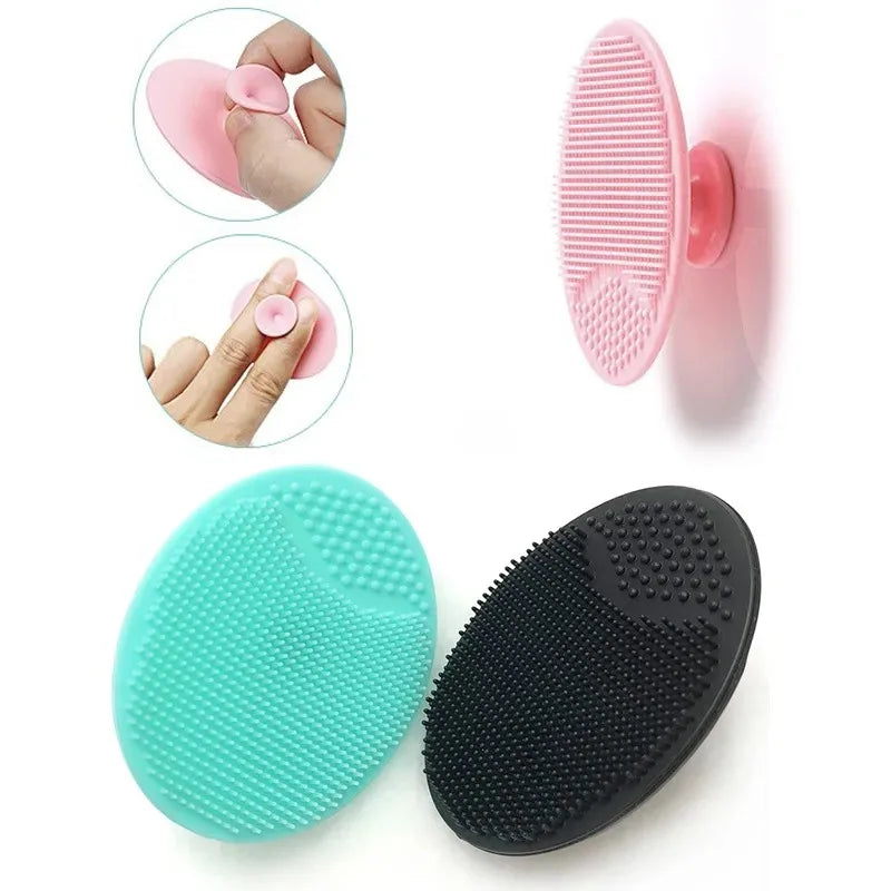 Silicone Face Cleansing Brush Facial Deep Pore Skin Care Scrub Cleanser Tool New Mini Beauty Soft Deep Cleaning Exfoliator Eagle Beacon