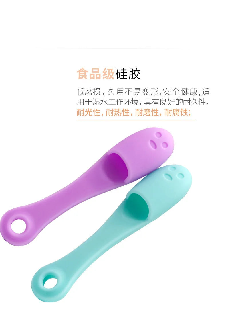 Facial Cleansing Brush Black Head Removal Brush Blackhead Double-sided Massage Brushes Beauty Cleaning Tool Facial Nasal Scrub Eagle Beacon