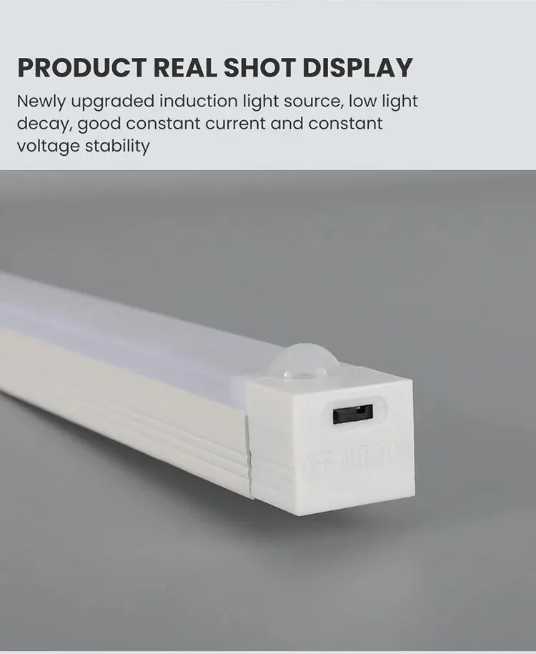 Motion Sensor Lamp Night Light Wireless LED USB Type C Rechargeable Lamp for Kitchen Cabinet Bedroom Wardrobe Staircase Lighting Eagle Beacon