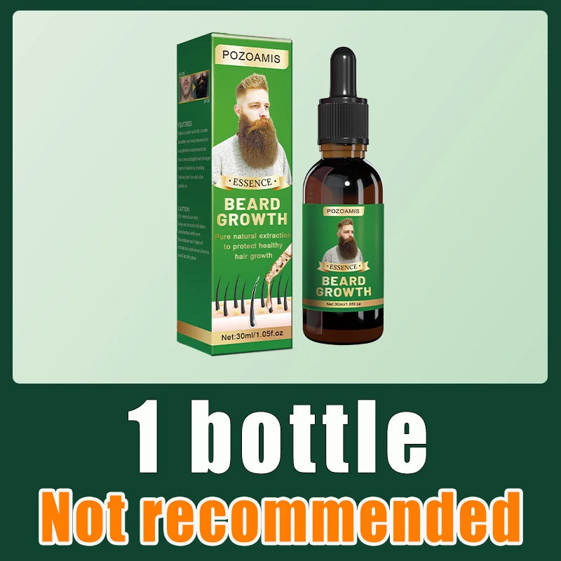 The most effective beard growth essence in 2025, grow a thick beard in 7 days. Chest hair, leg hair, beard and hair growth Eagle Beacon