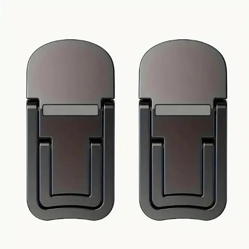 2PCS Mini Foldable Laptop Stand Portable Computer Keyboard Riser with 2 Adjustable Angles Self-Adhesive Invisible Notebook Stand Eagle Beacon