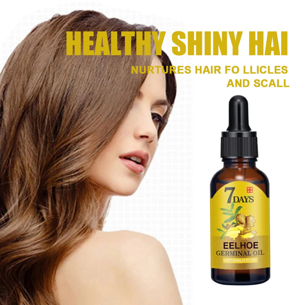 Hair Growth Serum Fast Growing Hair Essential Oil Beauty Hair Care Dense Regrowth Ginger Hair Promoting Regeneration Care Eagle Beacon
