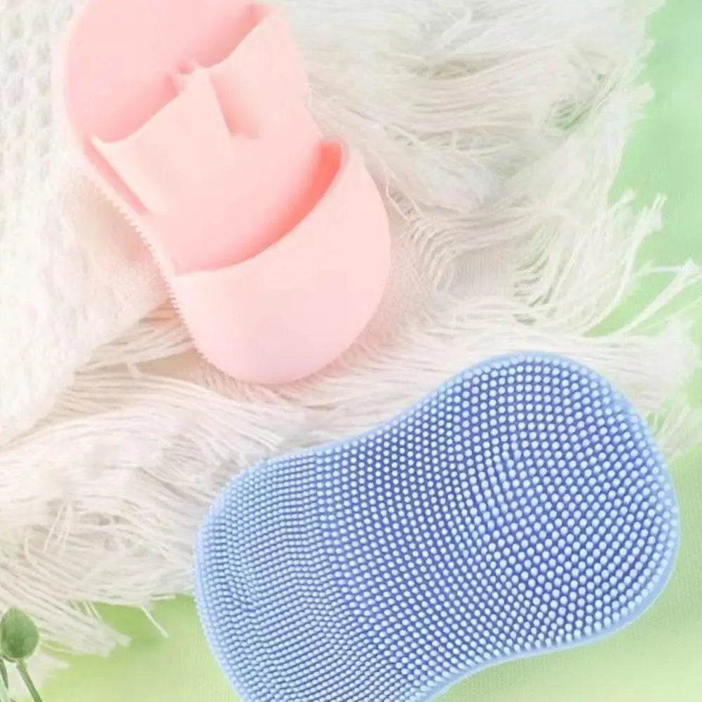 Face Scrubber Mini Facial Brush Silicone Wash Exfoliator Finger Glove Pads Handheld Cleansing Brushes Tool Skin Care Deep Clean Eagle Beacon