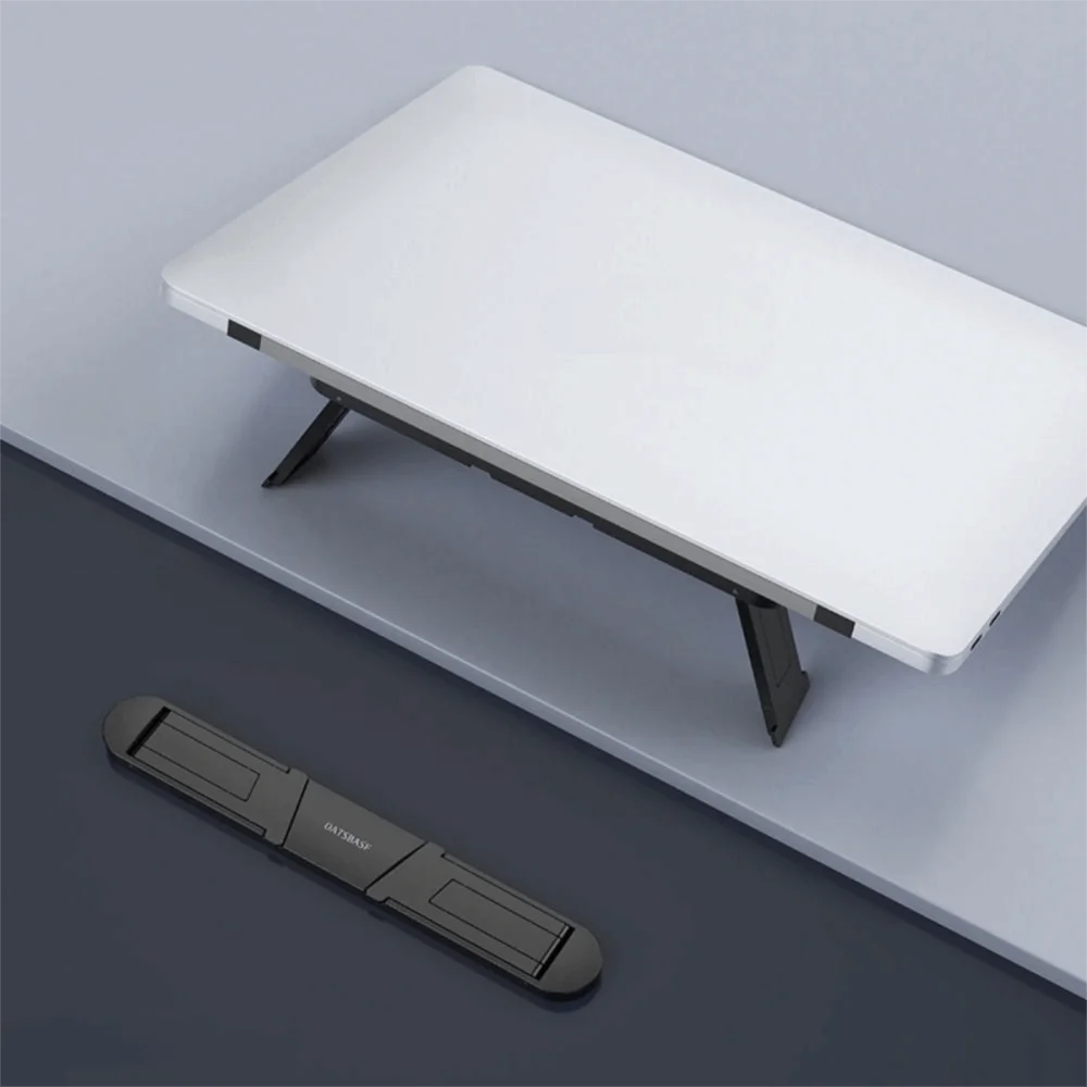 Foldable Design Laptop Stand Height-Adjustable Portable Notebook Stand Lightweight Heat Dissipation Computer Stand Study Use Eagle Beacon